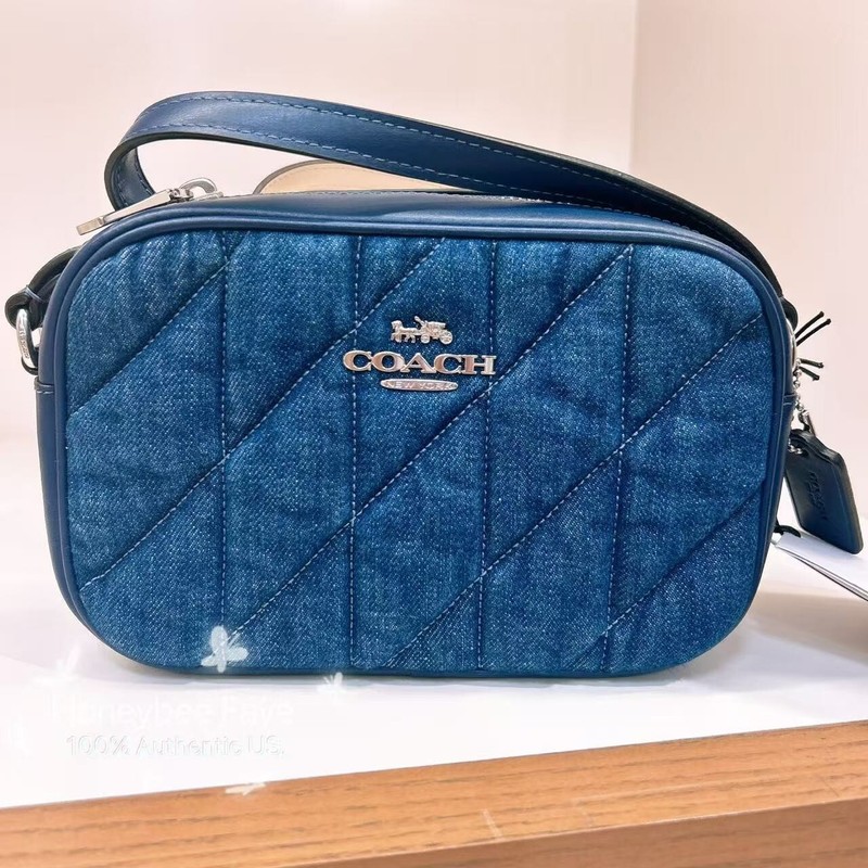 NWT Coach Mini Jamie Camera Bag With Quilting/Butterfly/Floral/Cherry