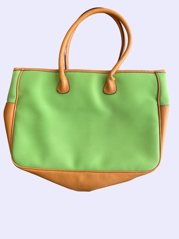 Mulholland Brothers Pleather Town Tote Office Bag