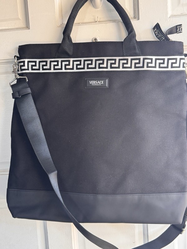 Versace Fragrances Limited Edition Canvas Tote Bag gallery