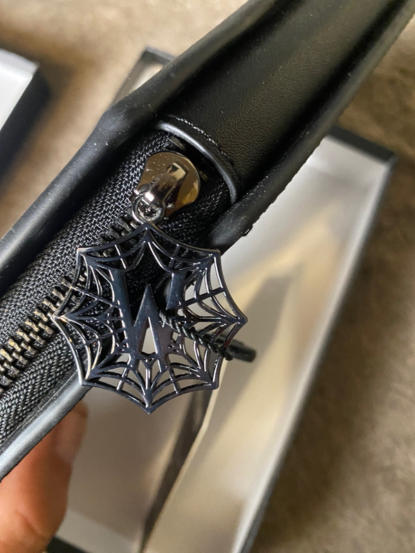 NWT -KILLSTAR Wednesday Addams Blood Debt Coffin Wallet Black gallery