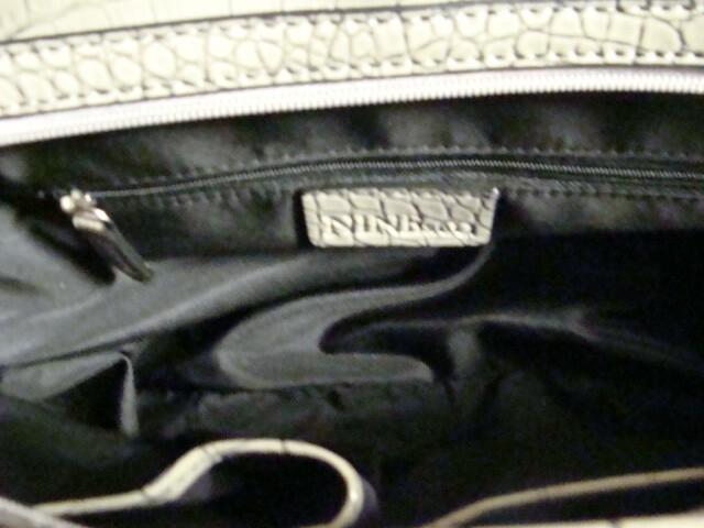 Gray Textured Nine & Company Purse gallery