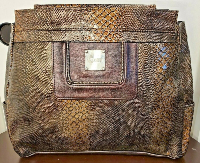 NEW – MICHE – Prima Bag Shell – “Jennifer” bronze animal print faux leather