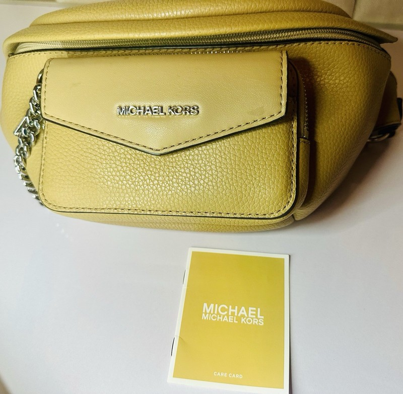 Michael Kors Womens Ladies Maisie 2 In 1 Waist pack Fanny pack Belt Bag Purse MK gallery