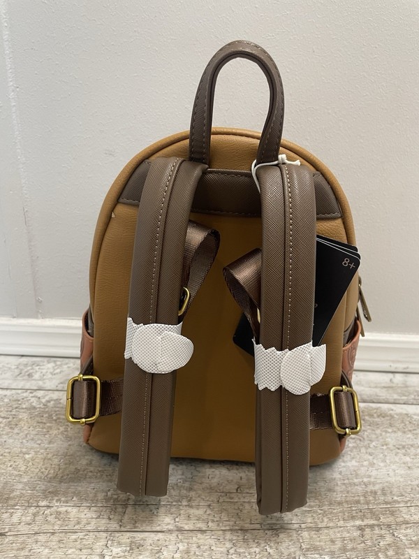 NWT Loungefly Lilo & Stitch Tonal Carving Mini Backpack & Wallet Set gallery