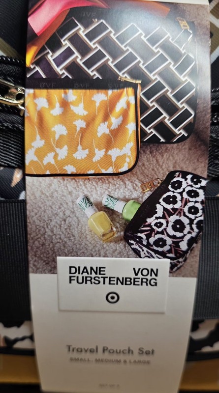 Diane Von Furstenberg Travel Bags Disco Zebra Print Sm Med & Lg Set of 3 gallery