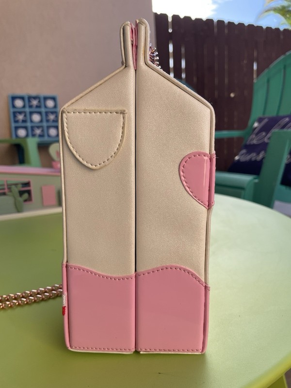 Tokidoki Moofia Kawaii Strawberry Milk Carton Pink Crossbody / Shoulder Bag gallery
