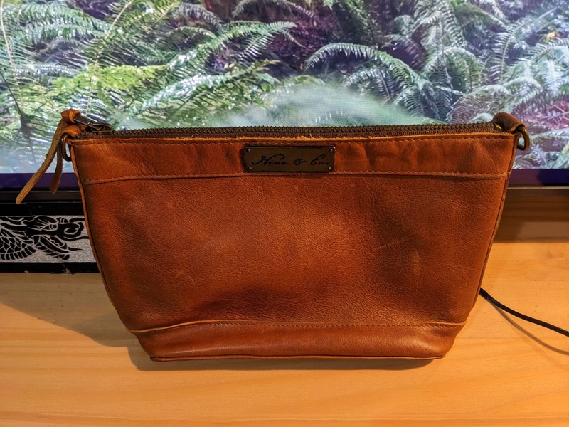Nena & Co Heritage Brown Leather Bag Purse Guatemala