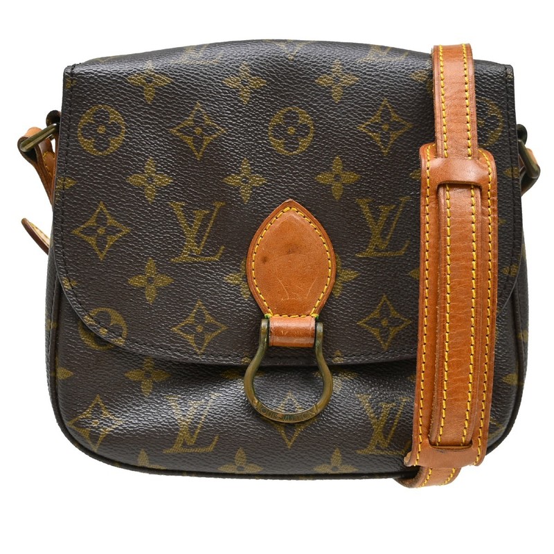 Best05 LOUIS VUITTON SAINT CLOUD MM SHOULDER BAG MONOGRAM M51243 881VI BQ00794