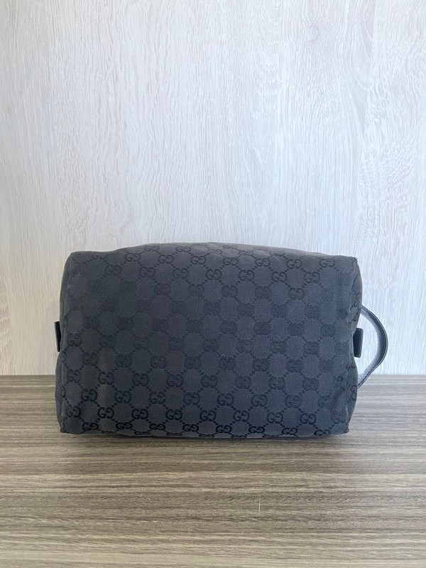 GUCCI Bag: GG Canvas Black Pouch W28H13D15cm w/o accessories; gallery