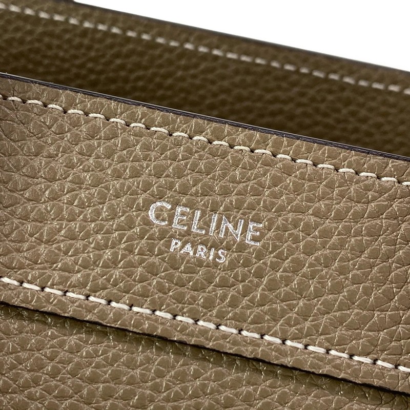 CELINE Luggage Nano Shopper 189243DRU.09SO Pickpocket (gray-beige) Handbag gallery