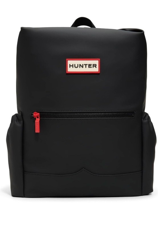 Hunter Top Clip Backpack Water Resistant Black Unisex (New)