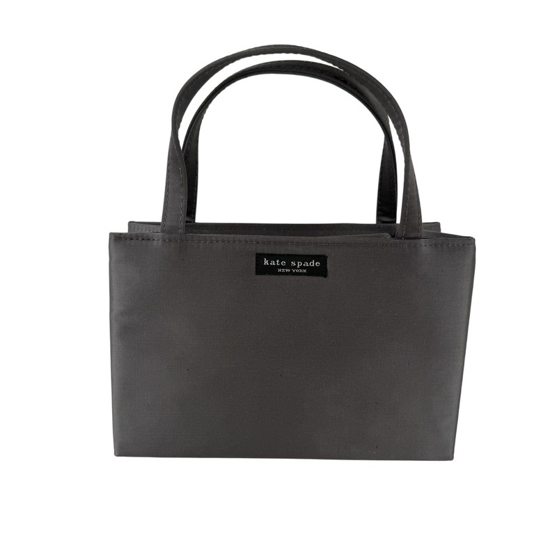 Kate Spade New York Tote Bag Womens Small Gray Mini Top Handle Micro Purse